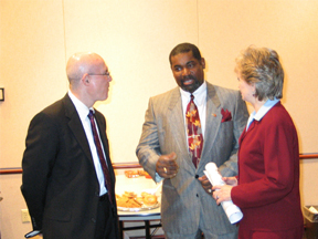 Ben Matthews, June Atkinson, Frank Jones